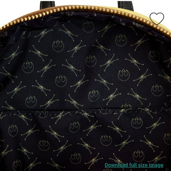 Exclusive - Star Wars Luke Skywalker Medal Ceremony Mini Backpack & Wallet set - Picture 7 of 10